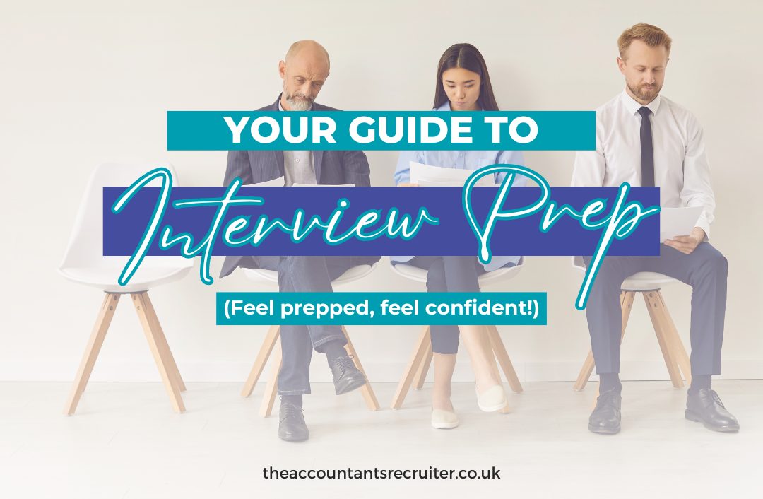 Interview preparation blog post by The Accountants' Recruiter